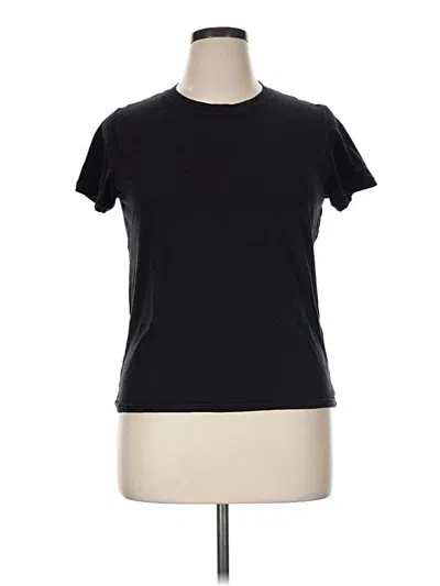 Pre-owned Alex Mill Short Sleeve T-shirt In Black
