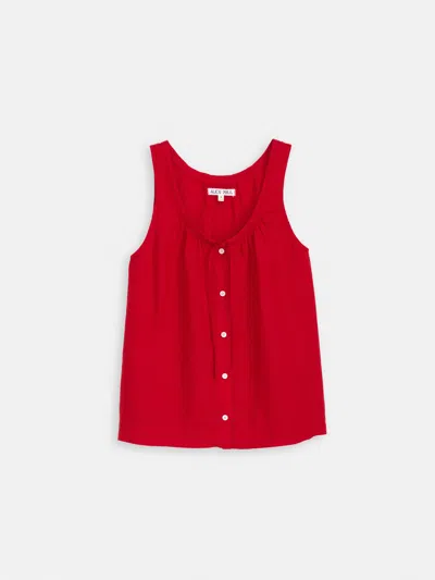ALEX MILL SIDNEY TOP IN LINEN