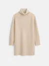 Alex Mill Simone Sweater Dress In Cashmere In Alabaster