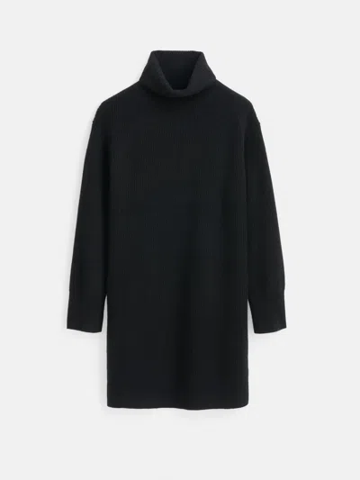 Alex Mill Simone Sweater Dress In Cashmere In Black