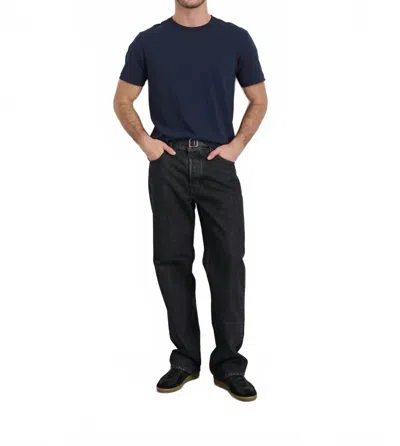 Alex Mill Slub Cotton Standard T-shirt In Navy In Blue