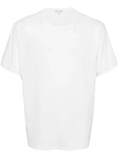 Alex Mill Slub Crew-neck T-shirt In 白色
