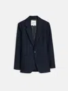 Alex Mill Soho Blazer In Wool In Dark Navy