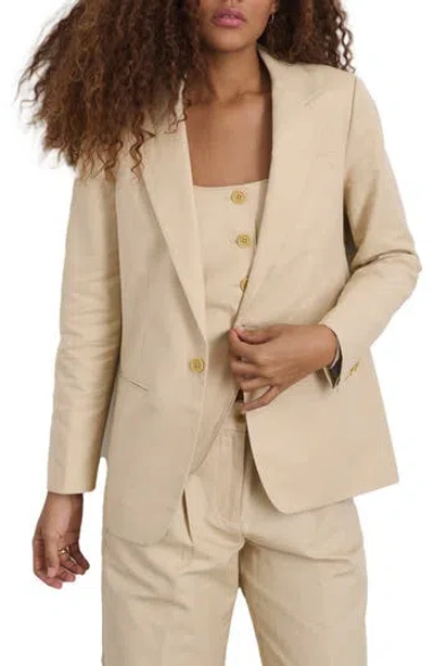 Alex Mill Soho Linen & Cotton Blazer In Neutral