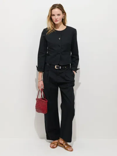Alex Mill Soho Pant In Cotton Linen In Black
