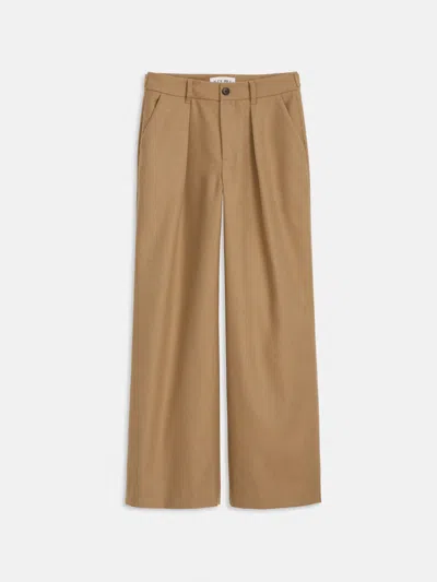 Alex Mill Soho Trouser In Wool In Camel