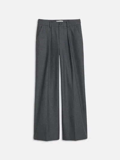 Alex Mill Soho Trouser In Wool In Charcoal