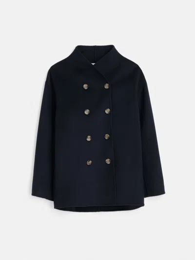 Alex Mill Sophia Coat In Wool In Dark Navy