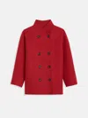 Alex Mill Sophia Coat In Wool In Red