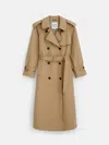 Alex Mill Spring In Tokyo Trench In Olive