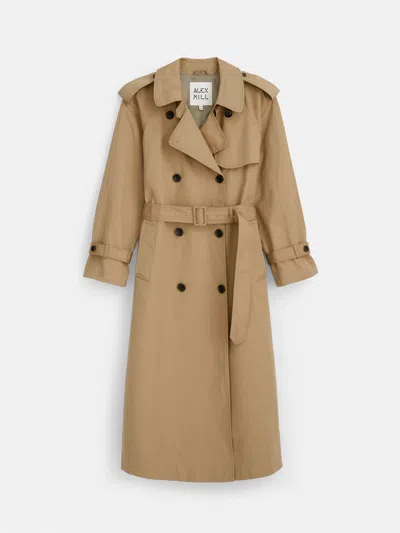 Alex Mill Spring In Tokyo Trench In Olive