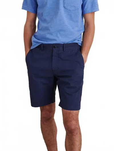 Alex Mill Standard Chino Short In Navy In Blue