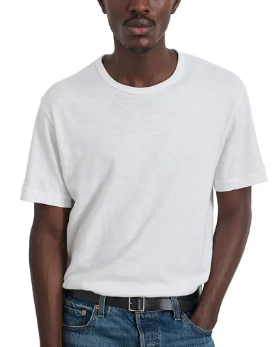 Alex Mill Standard Cotton Slub Tee In White