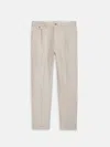 Alex Mill Standard Pleated Pant In Flax Linen In Neutral