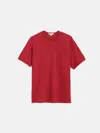 Alex Mill Standard Slub Pocket Tee In Brown