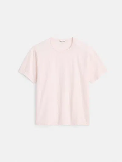 Alex Mill Standard T-shirt In Slub Cotton In Rose Water