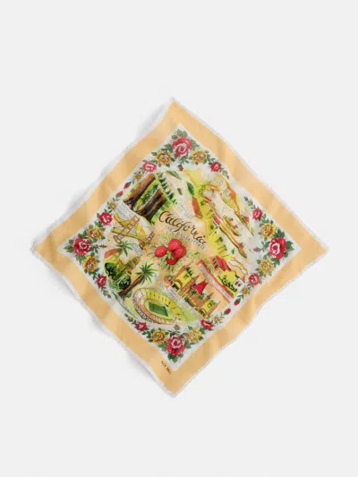 Alex Mill State Bandana In Cotton Voile In Multi