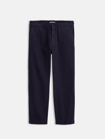 Alex Mill Straight Leg Pant In Vintage Wash Chino In Dark Navy