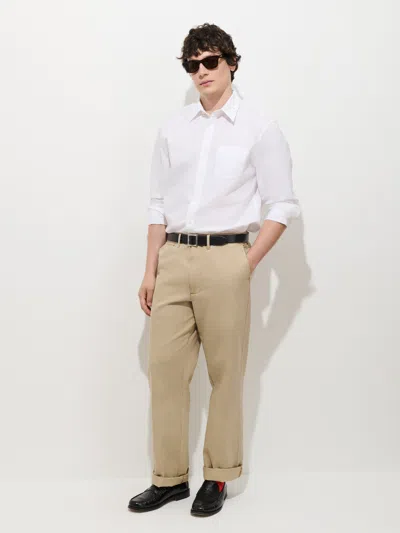 Alex Mill Straight Leg Pant In Vintage Washed Chino In Neutral