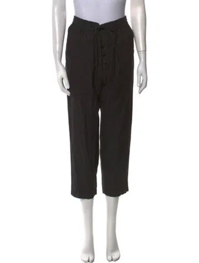 Pre-owned Alex Mill Straight Leg Pants In Black