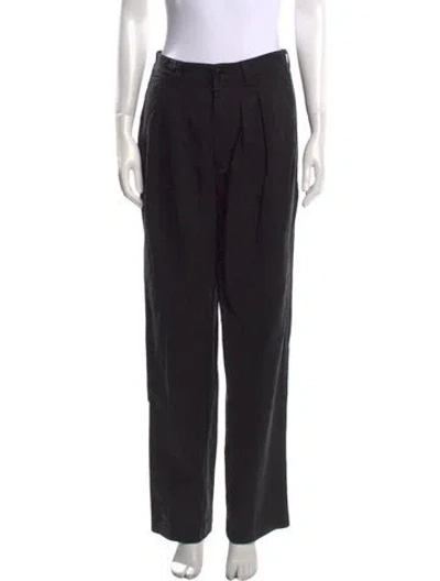 Pre-owned Alex Mill Straight Leg Pants In Black