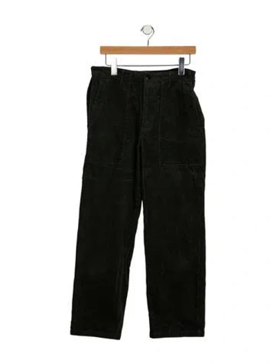 Pre-owned Alex Mill Straight Leg Pants In Black