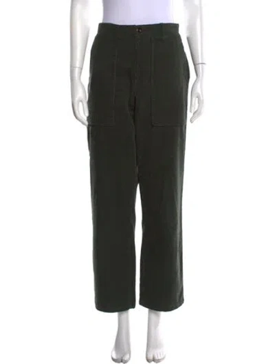 Pre-owned Alex Mill Straight Leg Pants In Black