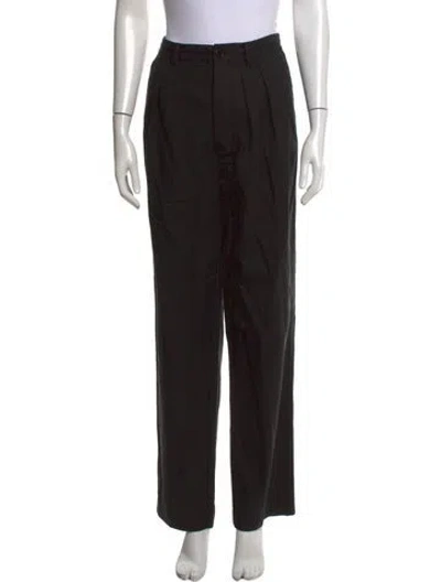 Pre-owned Alex Mill Straight Leg Pants In Black