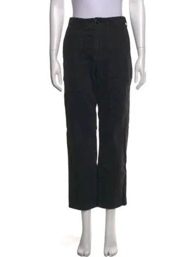 Pre-owned Alex Mill Straight Leg Pants In Black