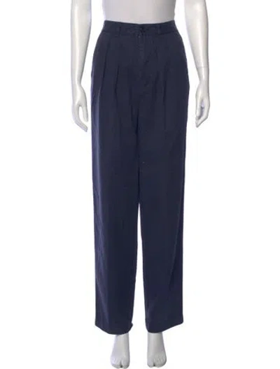Pre-owned Alex Mill Straight Leg Pants In Blue