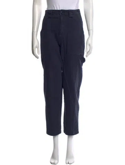 Pre-owned Alex Mill Straight Leg Pants In Blue