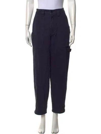 Pre-owned Alex Mill Straight Leg Pants In Blue