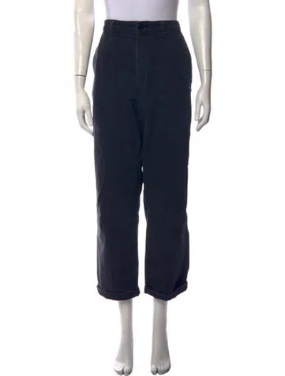 Pre-owned Alex Mill Straight Leg Pants In Blue