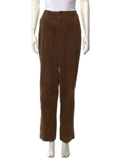 Pre-owned Alex Mill Straight Leg Pants In Brown