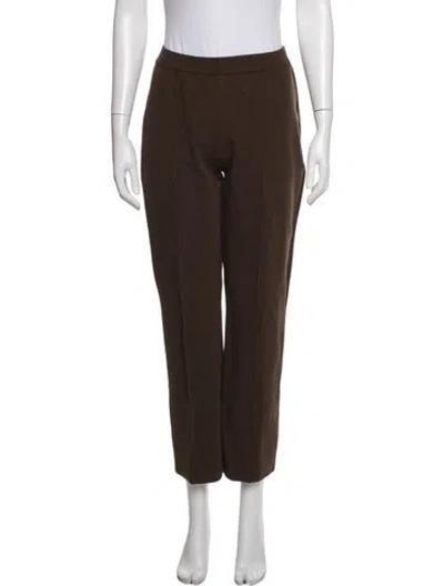 Pre-owned Alex Mill Straight Leg Pants In Brown