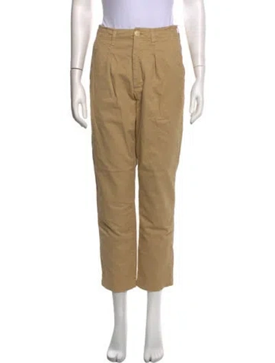 Pre-owned Alex Mill Straight Leg Pants In Brown