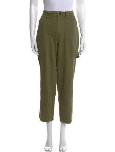 Pre-owned Alex Mill Straight Leg Pants In Green