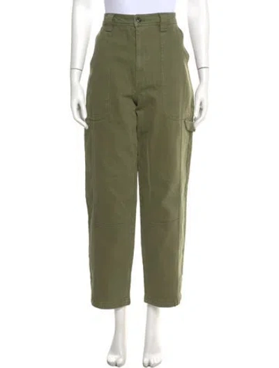 Pre-owned Alex Mill Straight Leg Pants In Green