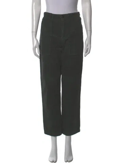 Pre-owned Alex Mill Straight Leg Pants In Green