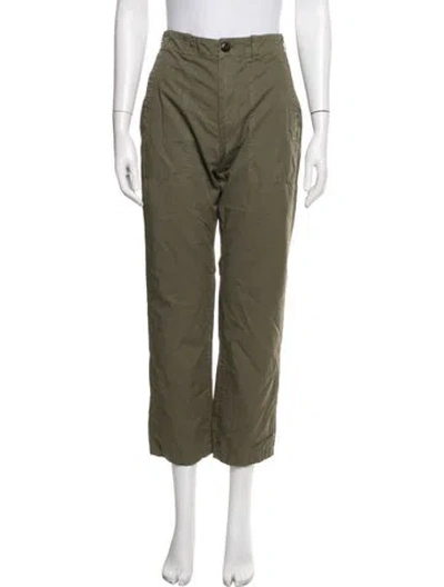 Pre-owned Alex Mill Straight Leg Pants In Green