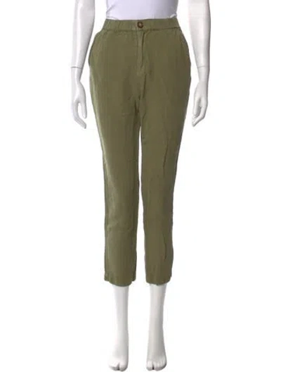 Pre-owned Alex Mill Straight Leg Pants In Green