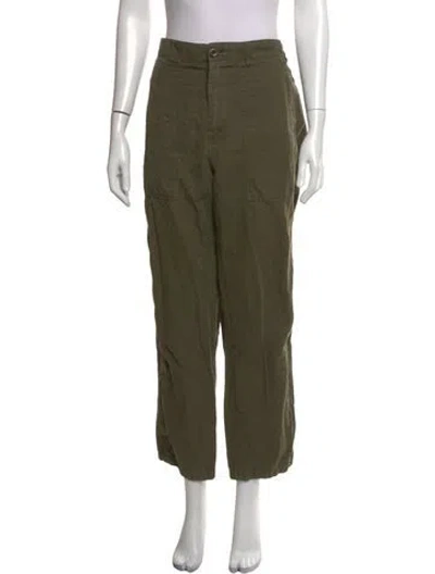 Pre-owned Alex Mill Straight Leg Pants In Green