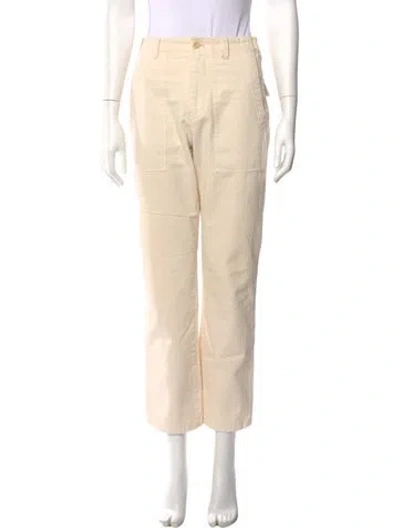 Pre-owned Alex Mill Straight Leg Pants In Neutral
