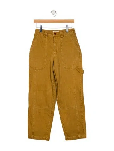 Pre-owned Alex Mill Straight Leg Pants In Neutral