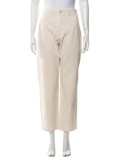 Pre-owned Alex Mill Straight Leg Pants In Neutral