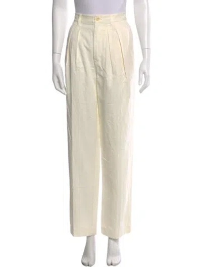 Pre-owned Alex Mill Straight Leg Pants In Neutral