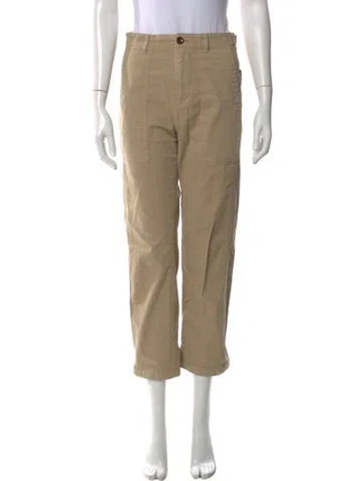 Pre-owned Alex Mill Straight Leg Pants In Neutral