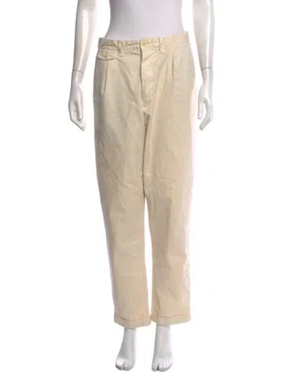 Pre-owned Alex Mill Straight Leg Pants In Neutrals