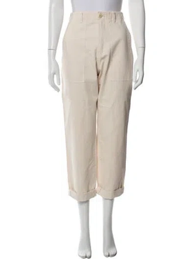 Pre-owned Alex Mill Straight Leg Pants In Neutrals