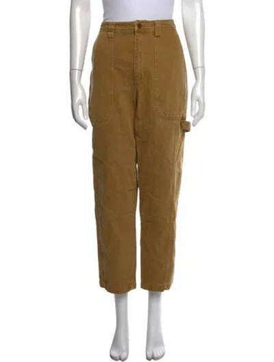 Pre-owned Alex Mill Straight Leg Pants In Neutrals